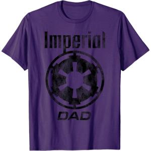 imageStar Wars Imperial Icon Matching Family DAD TShirt TShirtPurple