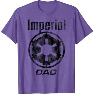 imageStar Wars Imperial Icon Matching Family DAD TShirt TShirtPurple Heather