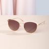 imageDIFF Star Wars Princess Leia Designer Aviator Sunglasses for Men and Women UV400 Polarized ProtectionAlderaan Gold