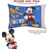 imageDisney Star Wars New Again 4pc Toddler Bedding SetMickey Mouse and Pals  Blue