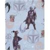 imageDisney Star Wars New Again 4pc Toddler Bedding SetStar Wars the Mandalorian Grey