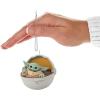 imageHallmark Keepsake Christmas Ornament Star Wars The Mandalorian Grogu Gifts for Star Wars FansGrogu