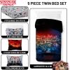 imageJay Franco Kids Comforter Set Includes Sheets and Pillow Covers  Soft and Cozy Bed Set for Stylish Room Decor Blue  Star Wars 02 7 Piece Full Size BeddingMulti  Stranger Things