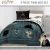imageJay Franco Kids Comforter Set Includes Sheets and Pillow Covers  Soft and Cozy Bed Set for Stylish Room Decor Blue  Star Wars 02 7 Piece Full Size BeddingBlue  Harry Potter