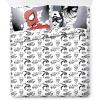 imageJay Franco Kids Comforter Set Includes Sheets and Pillow Covers  Soft and Cozy Bed Set for Stylish Room Decor Blue  Star Wars 02 7 Piece Full Size BeddingBlack  Marvel Comics