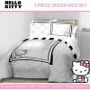 imageJay Franco Kids Comforter Set Includes Sheets and Pillow Covers  Soft and Cozy Bed Set for Stylish Room Decor Blue  Star Wars 02 7 Piece Full Size BeddingWhite  Hello Kitty