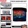 imageJay Franco Kids Comforter Set Includes Sheets and Pillow Covers  Soft and Cozy Bed Set for Stylish Room Decor Blue  Star Wars 02 7 Piece Full Size BeddingMulti  Stranger Things
