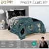 imageJay Franco Kids Comforter Set Includes Sheets and Pillow Covers  Soft and Cozy Bed Set for Stylish Room Decor Blue  Star Wars 02 7 Piece Full Size BeddingBlue  Harry Potter