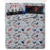 imageJay Franco Kids Comforter Set Includes Sheets and Pillow Covers  Soft and Cozy Bed Set for Stylish Room Decor Blue  Star Wars 02 7 Piece Full Size BeddingMulti  Stranger Things
