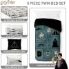 imageJay Franco Kids Comforter Set Includes Sheets and Pillow Covers  Soft and Cozy Bed Set for Stylish Room Decor Blue  Star Wars 02 7 Piece Full Size BeddingBlue  Harry Potter