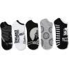 imageSTAR WARS Mens Classic 5 Pack No Show SocksAssorted Black