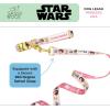 imageSassy Woof Dog Adjustable Harness  Star Wars Princess Leia  M Breathable Mesh No Pull Design with Two DRings Perfect for Medium Dogs  Officially Licensed60inch
