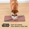 imageStar Wars Logo Character Pattern Dog Placemat for Dog Bowls 19quot x 12quot  Dog Food Placemat for Food and Water Silicone Placemats from Dog Food MatMulticolorFF1664019L x 12W