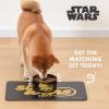 imageStar Wars Logo Character Pattern Dog Placemat for Dog Bowls 19quot x 12quot  Dog Food Placemat for Food and Water Silicone Placemats from Dog Food MatMulticolorFF1664019L x 12W