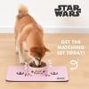imageStar Wars Logo Character Pattern Dog Placemat for Dog Bowls 19quot x 12quot  Dog Food Placemat for Food and Water Silicone Placemats from Dog Food MatMulticolorFF1664019L x 12W