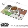 imageStar Wars Logo Character Pattern Dog Placemat for Dog Bowls 19quot x 12quot  Dog Food Placemat for Food and Water Silicone Placemats from Dog Food MatMulticolorFF1664019 x 12