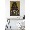 imageTrends International Star Wars Return of the Jedi  Gold Illustration Wall Poster 34L x 224W Premium Unframed VersionBarnwood Framed Version