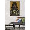 imageTrends International Star Wars Return of the Jedi  Gold Illustration Wall Poster 34L x 224W Premium Unframed VersionBarnwood Framed Version