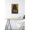 imageTrends International Star Wars Return of the Jedi  Gold Illustration Wall Poster 34L x 224W Premium Unframed VersionBarnwood Framed Version
