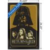 imageTrends International Star Wars Return of the Jedi  Gold Illustration Wall Poster 34L x 224W Premium Unframed VersionBlack Framed Version