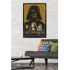 imageTrends International Star Wars Return of the Jedi  Gold Illustration Wall Poster 34L x 224W Premium Unframed VersionBlack Framed Version