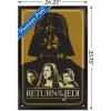 imageTrends International Star Wars Return of the Jedi  Gold Illustration Wall Poster 34L x 224W Premium Unframed VersionBlack Framed Version