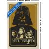 imageTrends International Star Wars Return of the Jedi  Gold Illustration Wall Poster 34L x 224W Premium Unframed VersionBlonde Framed Version