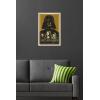 imageTrends International Star Wars Return of the Jedi  Gold Illustration Wall Poster 34L x 224W Premium Unframed VersionBlonde Framed Version
