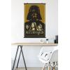 imageTrends International Star Wars Return of the Jedi  Gold Illustration Wall Poster 34L x 224W Premium Unframed VersionPremium Poster  Clip Bundle
