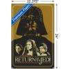 imageTrends International Star Wars Return of the Jedi  Gold Illustration Wall Poster 34L x 224W Premium Unframed VersionPremium Unframed Version