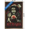 imageTrends International Star Wars Return of the Jedi  Red Outline Illustration Wall Poster 34L x 224W Premium Unframed VersionBronze Framed Version