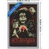 imageTrends International Star Wars Return of the Jedi  Red Outline Illustration Wall Poster 34L x 224W Premium Unframed VersionGray Framed Version