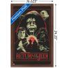 imageTrends International Star Wars Return of the Jedi  Red Outline Illustration Wall Poster 34L x 224W Premium Unframed VersionMahogany Framed Version