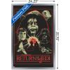imageTrends International Star Wars Return of the Jedi  Red Outline Illustration Wall Poster 34L x 224W Premium Unframed VersionSilver Framed Version