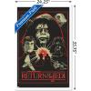 imageTrends International Star Wars Return of the Jedi  Red Outline Illustration Wall Poster 34L x 224W Premium Unframed VersionWhite Framed Version