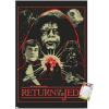 imageTrends International Star Wars Return of the Jedi  Red Outline Illustration Wall Poster 34L x 224W Premium Unframed VersionPremium Poster  Mount Bundle