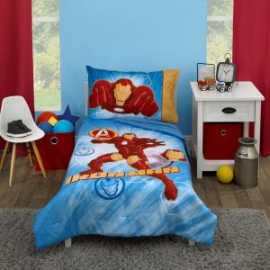 imageDisney Star Wars New Again 4pc Toddler Bedding SetMarvel Avengers  Iron Man