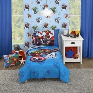 imageDisney Star Wars New Again 4pc Toddler Bedding SetMarvel Avengers
