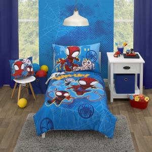 imageDisney Star Wars New Again 4pc Toddler Bedding SetMarvel Spidey and His Amazing Friends