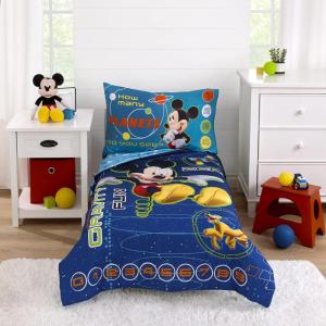 imageDisney Star Wars New Again 4pc Toddler Bedding SetMickey Mouse Space Adventures