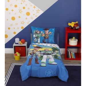 imageDisney Star Wars New Again 4pc Toddler Bedding SetToy Story Buzz and Woody