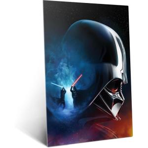 imageDisplate Metal Poster Star Wars  ObiWan Kenobi  Lord Vader  Anakin Skywalker Darth Vader  Collectible Gift  Premium Decorations Wall Art Decor Gifts Movie Posters  126x177 in177L x 126W