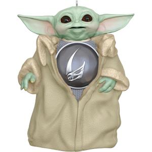 imageHallmark Keepsake Christmas Ornament 2025 Star Wars The Mandalorian Grogu Gifts for Star Wars FansGrogu