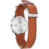 imageCitizen Mens EcoDrive Ahsoka Tano Star Wars Watch Stainless Steel Case DiamondShaped Markers Brown Leather Strap Model BJ650802W
