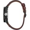 imageCitizen Mens EcoDrive XWing and Tie Fighter IonPlated Stainless Steel Case Brown Leather Strap Watch ModelAW173805W