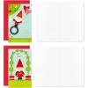 imageHallmark Baby Yoda Mini Valentines Day Cards and Stickers for Kids School 18 Classroom Valentines with Envelopes May the 4thGnomes Folded Mini Valentines