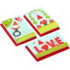 imageHallmark Baby Yoda Mini Valentines Day Cards and Stickers for Kids School 18 Classroom Valentines with Envelopes May the 4thGnomes Folded Mini Valentines