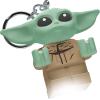 imageLEGO Star Wars The Mandalorian  Large 2 Inch Tall Figure Key Light  Grogu KE179AH