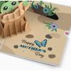 imageLovepop Star Wars Darth Vader Mothers Day PopUp Card  Mothers Day Card  Handcrafted 3D PopUp Greeting Card Mothers Day Love Card 5 x 7Star Wars The Mandalorian Grogu Mothers Day Butterfly