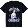 imageStar Wars Mothers Day Best Mom In The Galaxy Princess Leia TShirtBlack